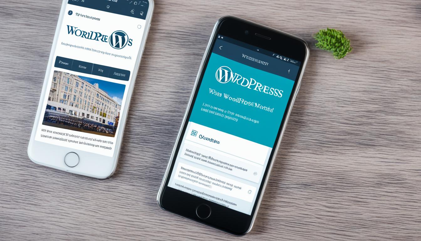 WordPress mobile usability